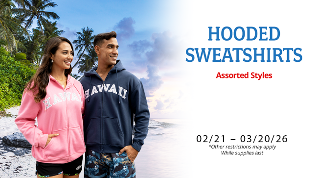 Hooded Sweatshirt Promo