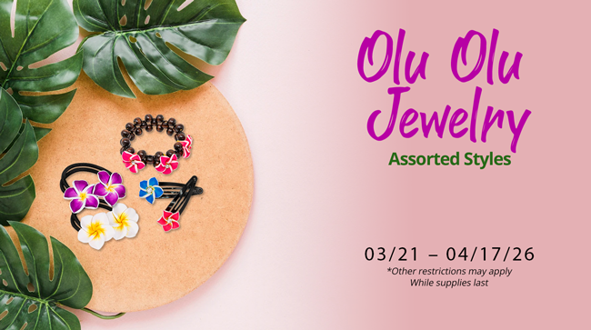 Olu Olu Jewelry Promo