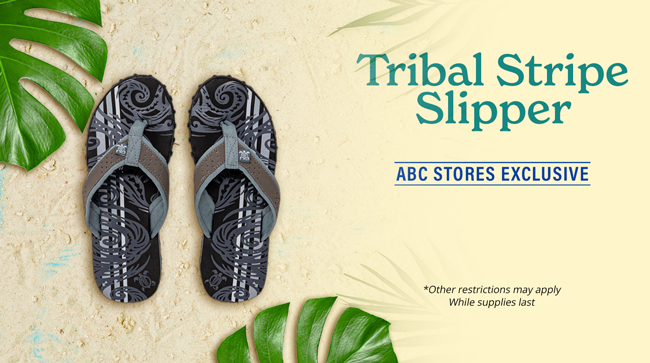 Tribal Stripe Slipper
