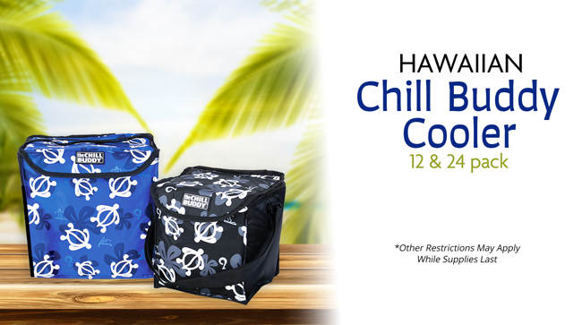 Hawaiian Chill Buddy Cooler