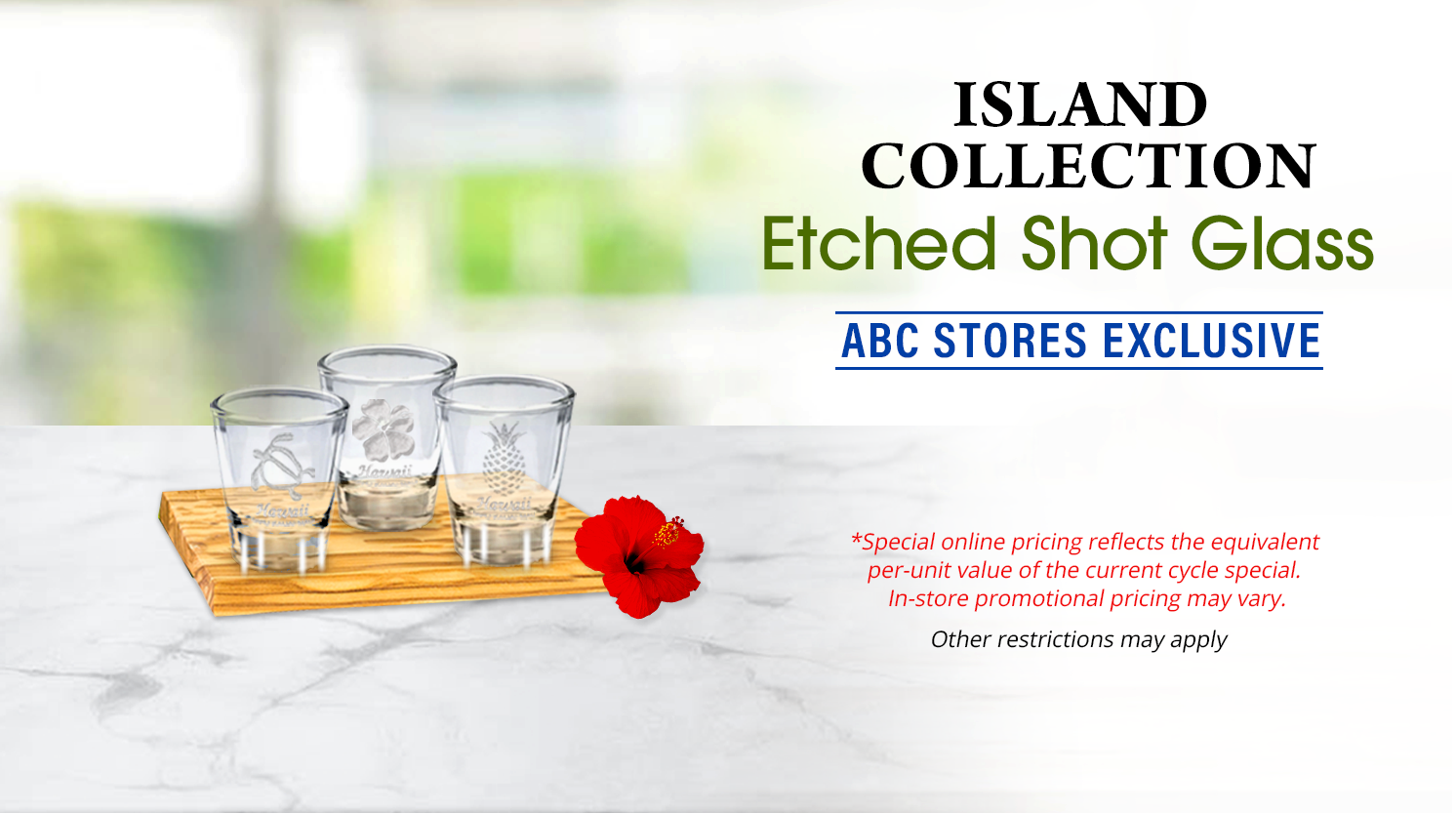 Etched Shot Glass