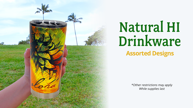 Natural Hi Drinkware
