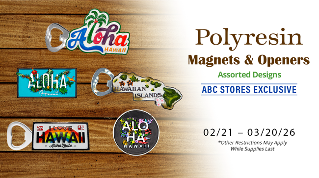 Polyresin Magnets & Openers Promo