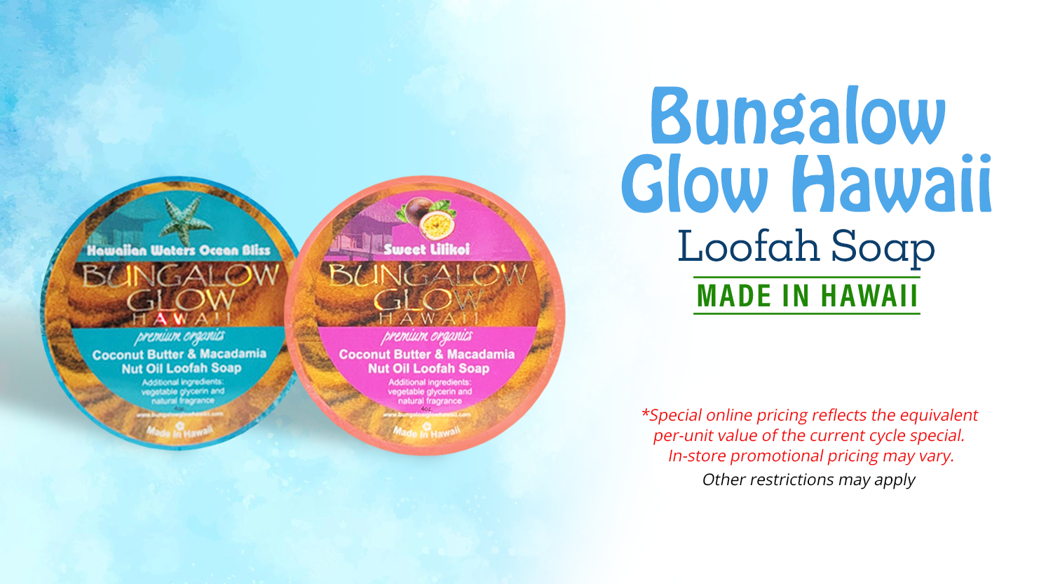 Bungalow Glow Loofah Soap