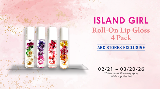 Island Girl Lip Gloss Promo
