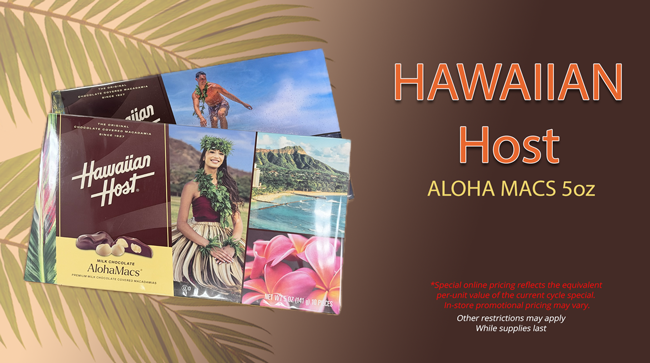 Hawaiian Host Aloha Macs