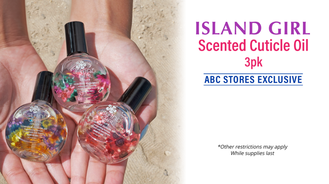 Island Girl Cuticle 3 Pk Promo