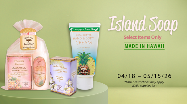 Island Soap Promo
