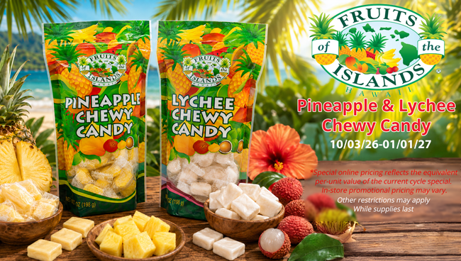 Fruits of the Island Chewy Candy