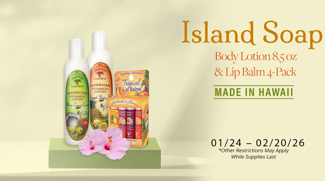 Island Soap Promo