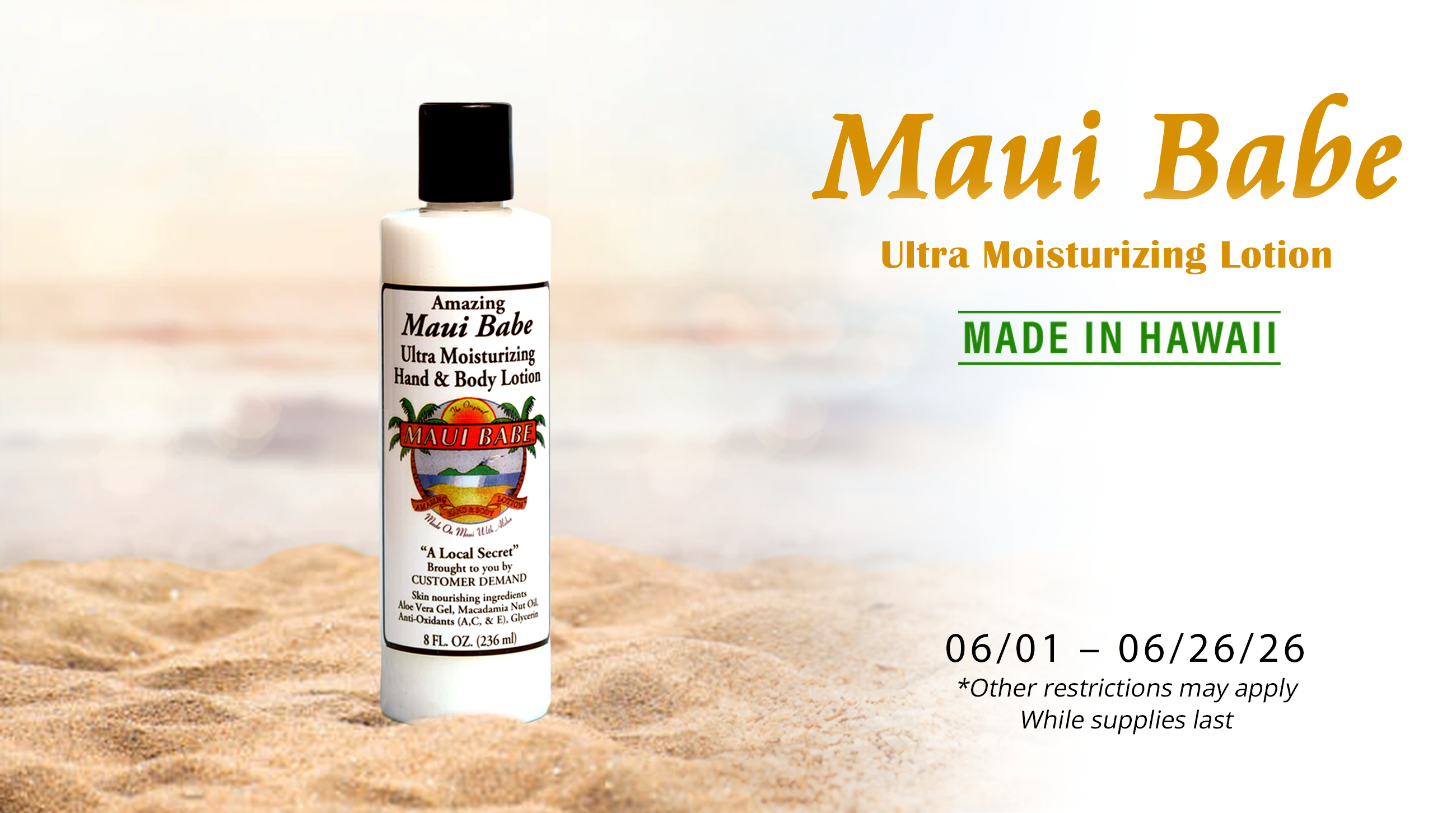 suncare specials 