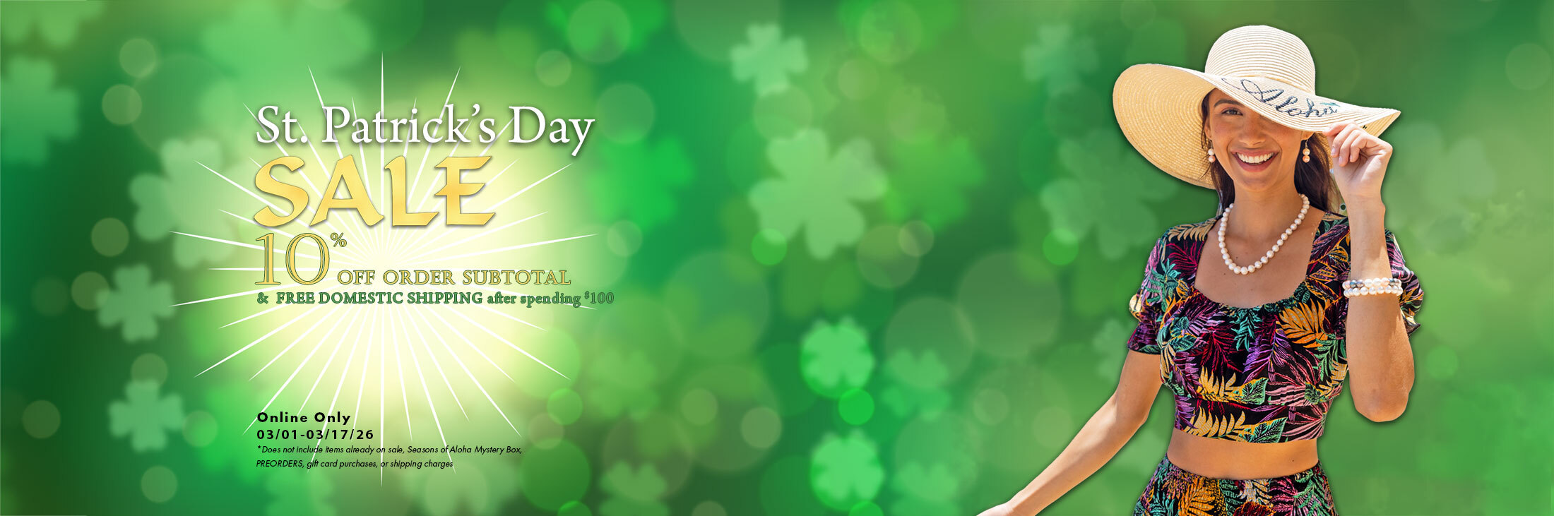 Saint Patrick's Day Promotion